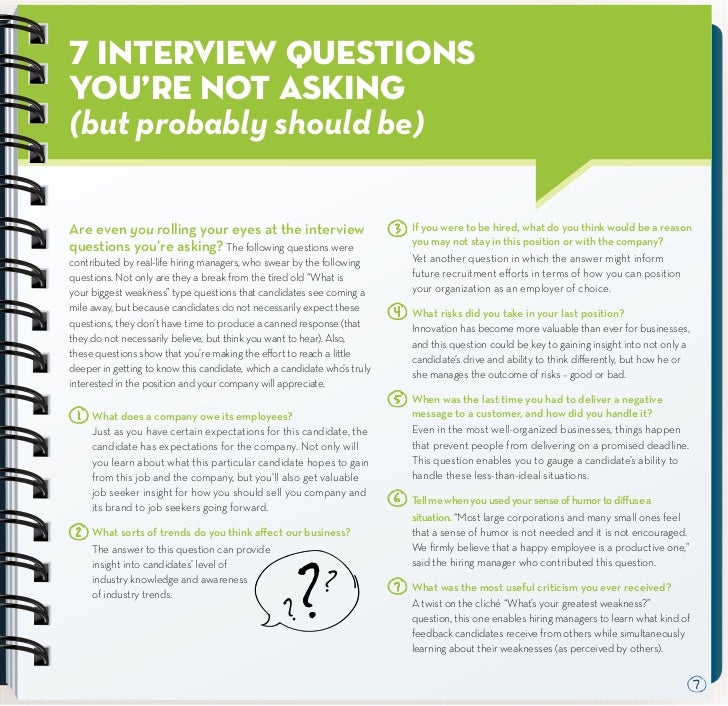 director level interview questions