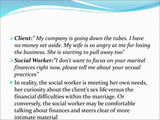 1.5. Judgmental response
 The client is coming to the social worker with help, not
to be judged.
 Part of the social wor...