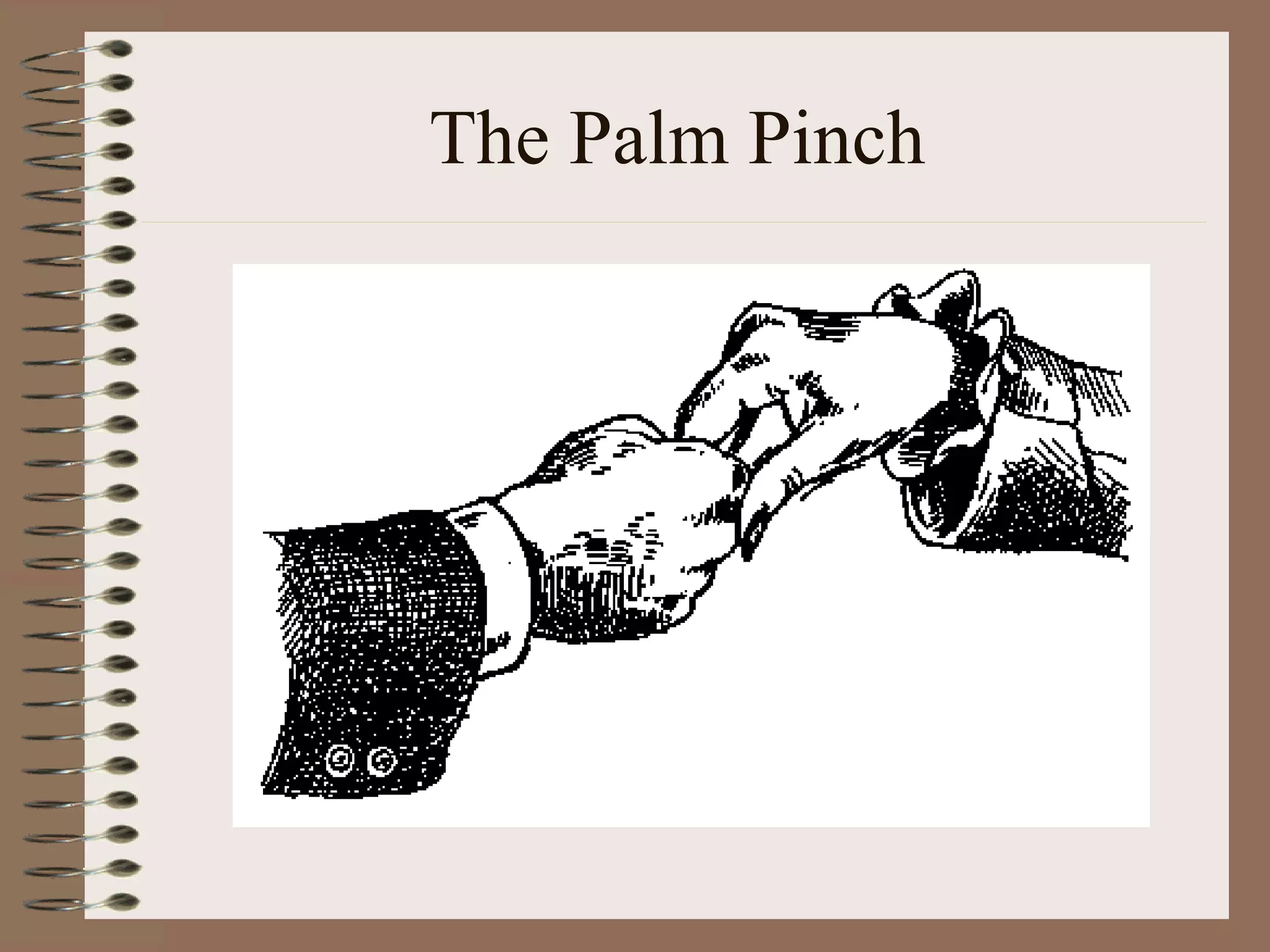 The Palm Pinch 