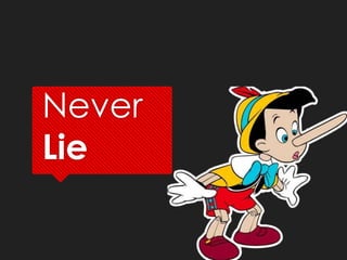 Never
Lie
 