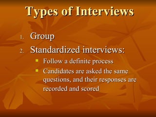 Standardize Interview Image Example Interviewing Skills for Teachers | PPT