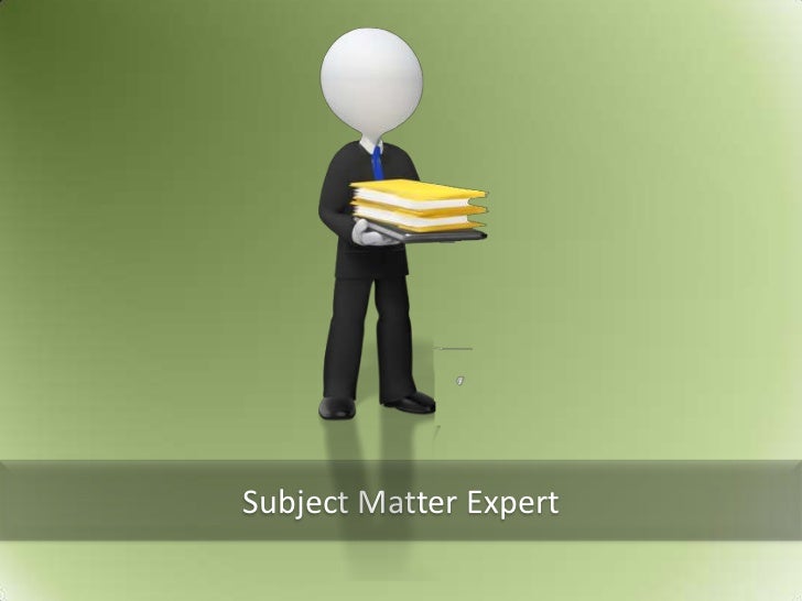 Interviewing Your Subject Matter Expert