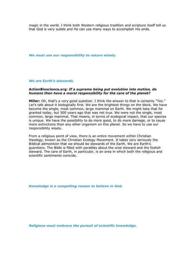 Interview kenneth r. miller | PDF