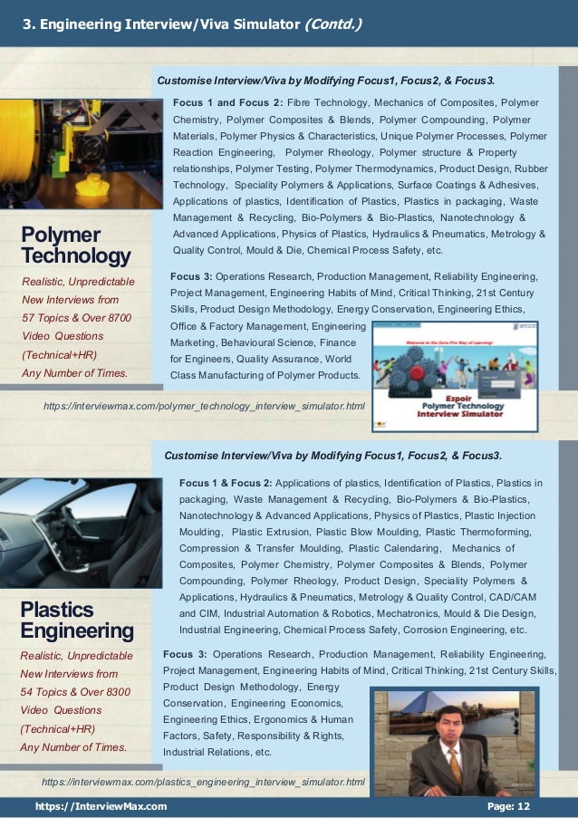 Interview & Viva Lab for Engineering