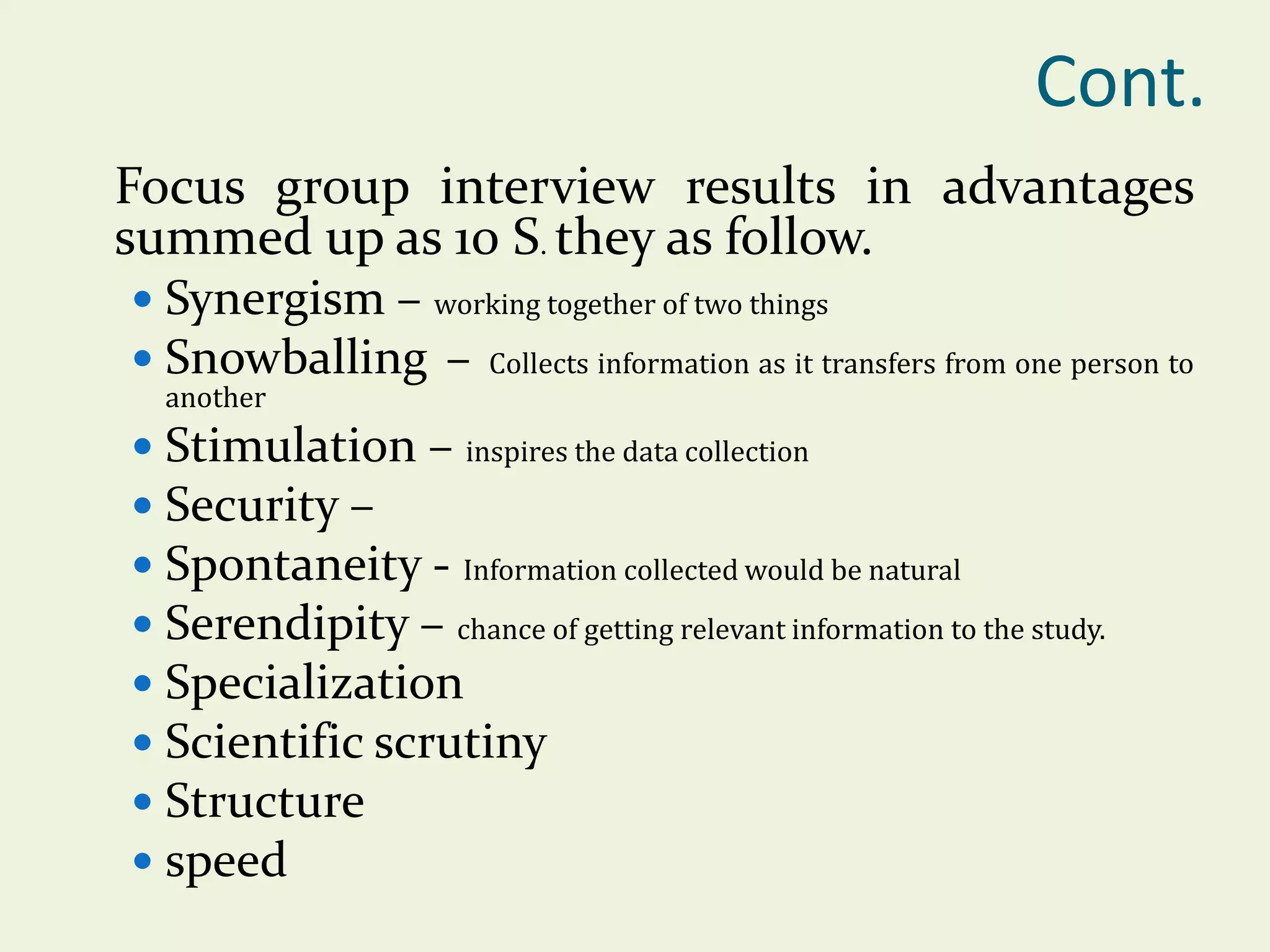 Interview method in research | PPTX