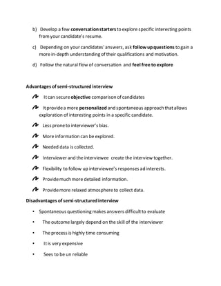 Interview method of psychology pdf 5 | DOCX