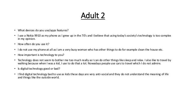 interview notes