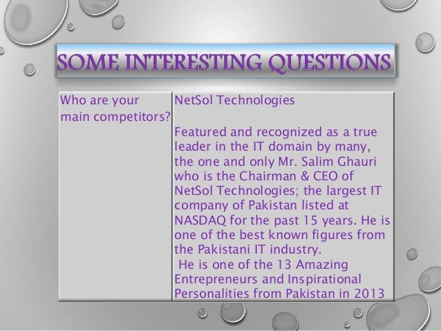 entrepreneur interview questions