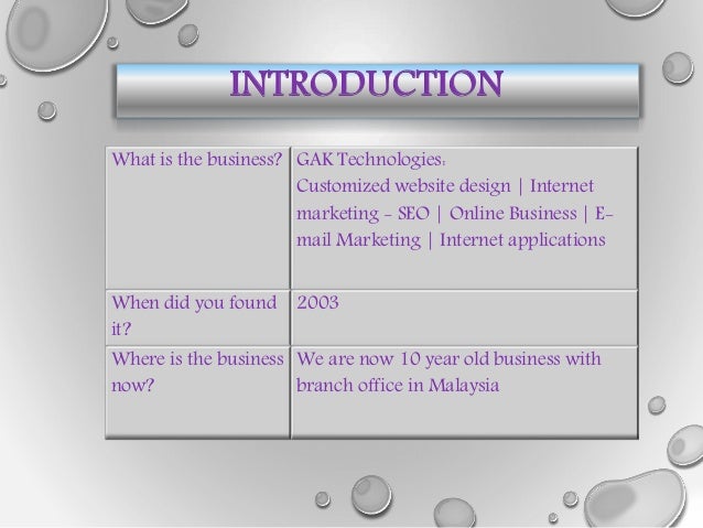 interview with an entrepreneur