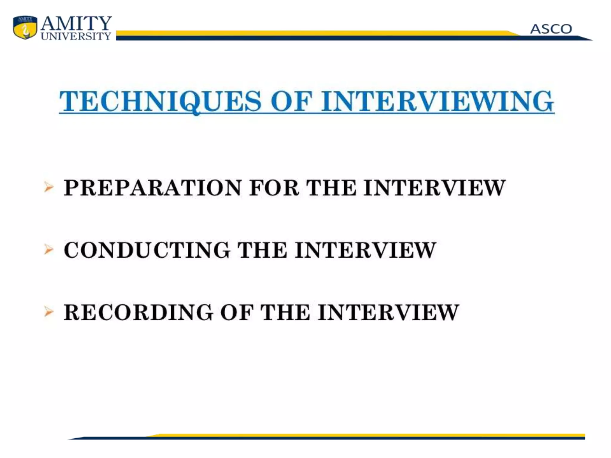 Interview ppt | PPTX