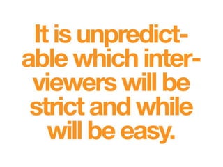 Interview Preparation Seminar