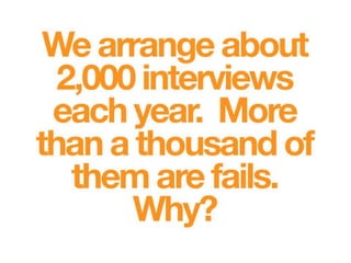 Interview Preparation Seminar