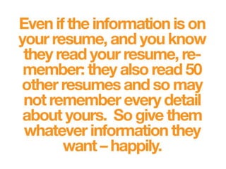 Interview Preparation Seminar