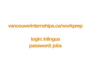 Interview Preparation Seminar