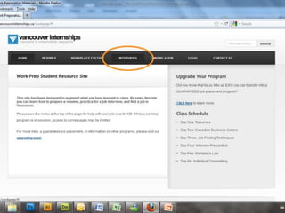 Interview Preparation Seminar