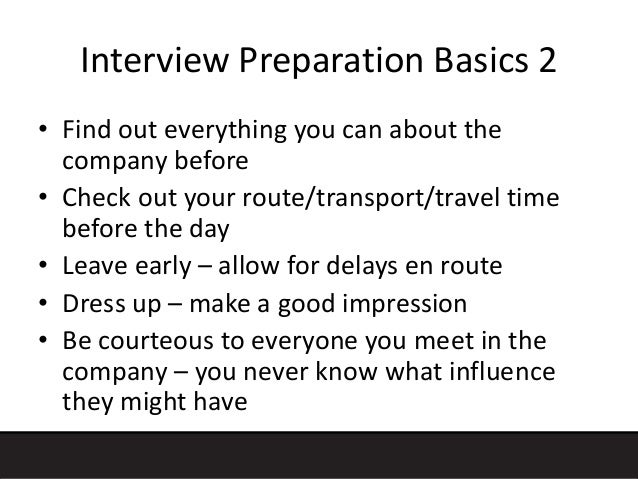 interview preparation tips preparation for interview