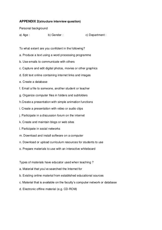 interview question background interview questions