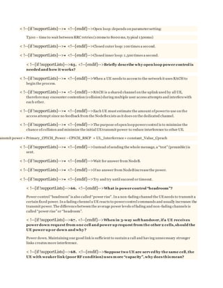 Interview question for 2g,3g,4g | DOCX