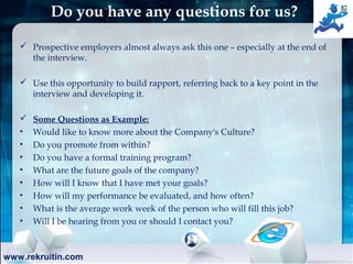 Basic Interview Questions