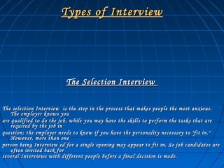 Interview questions | PPS