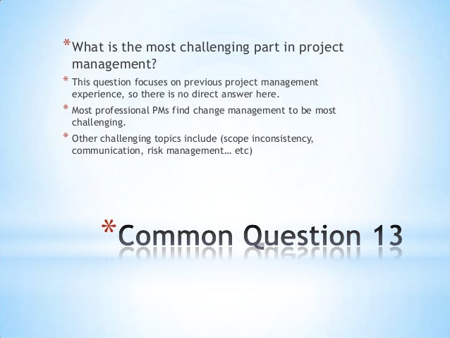 risk management interview questions