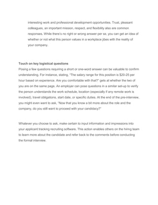 Interview questions | PDF