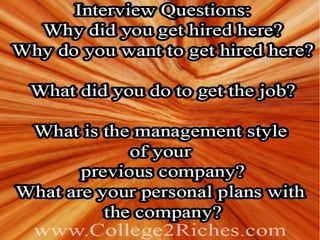 Interview Questions 15