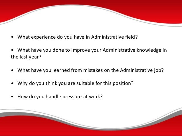 interview questions and answers for administrative assistants interview questions for administrative assistants