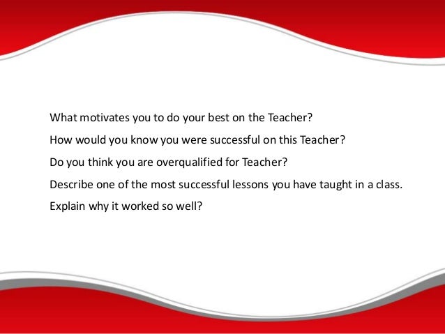 teacher aide interview questions