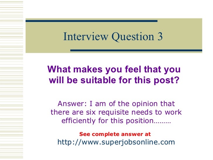 Top 10 Interview Questions and Answers to enhance Interview Skills
