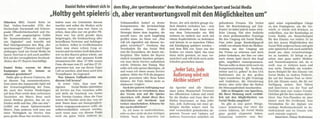 Interview mit RevierSport.de: Social Media im Sport  am Beispiel FC Bayern München