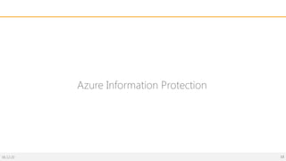 06.12.20 13
Azure Information Protection
 