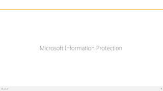 06.12.20 6
Microsoft Information Protection
 