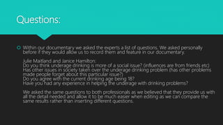 Vox Pop interview questions | PPT
