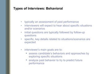 Preparing for Job Interviews | PPT
