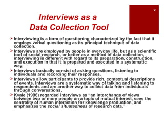 Interviews | PPT