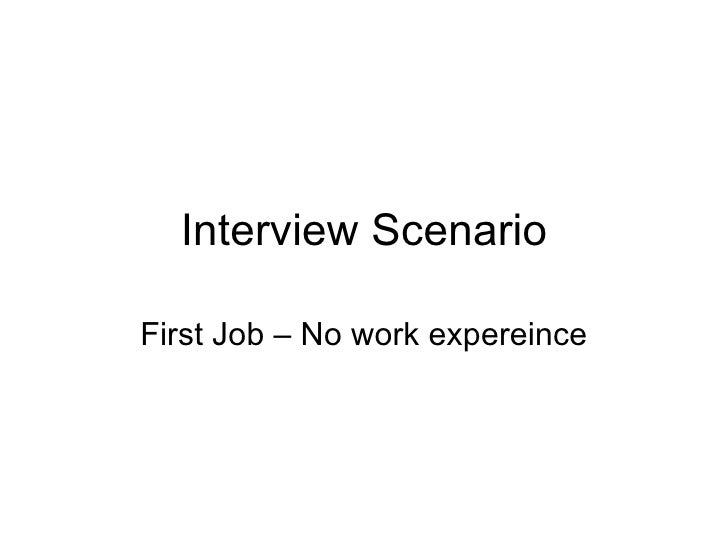interview scenario