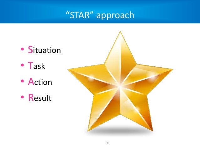 star interview approach