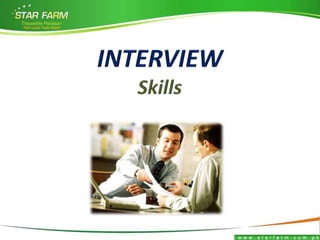 Interview skills | PPTX