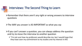 Interview skills | PPT