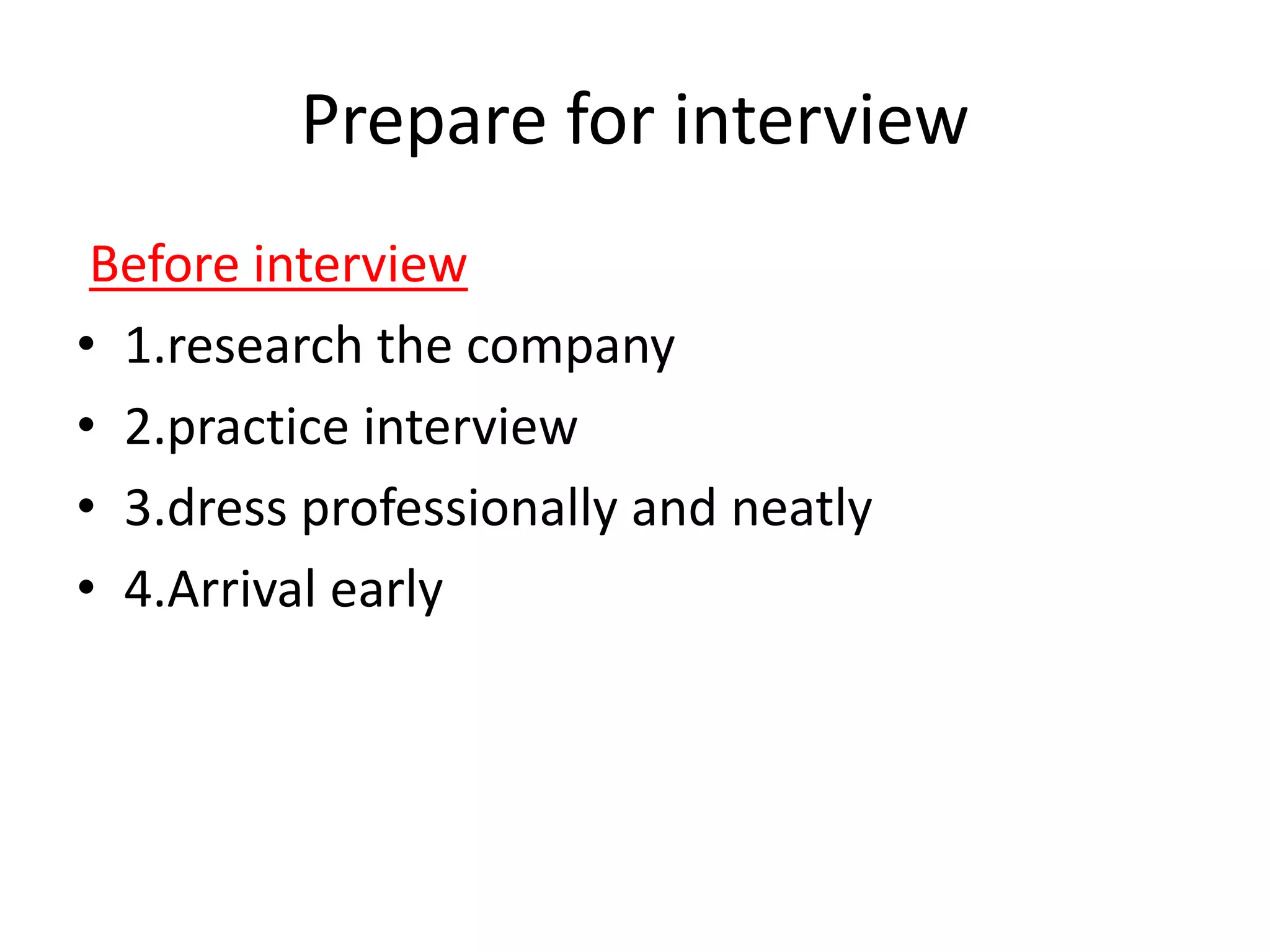 Interview skills ppt presentation at gdc gdk | PPTX