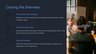 Ace your dream interviews with Interview Strategies | PPT