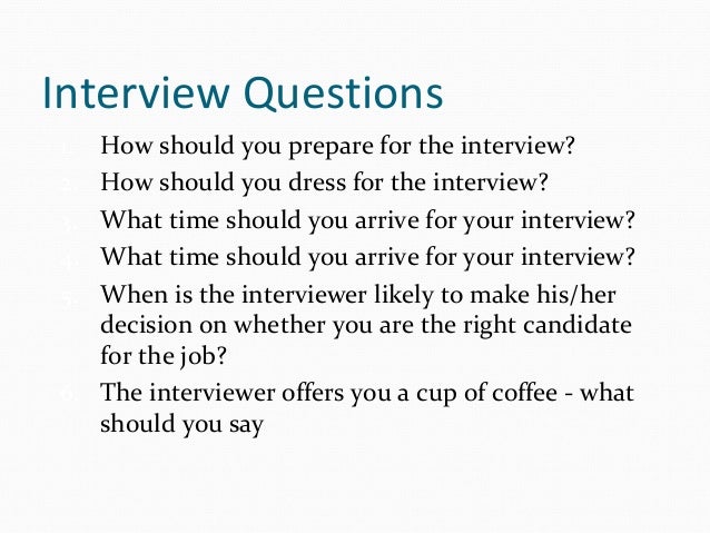 how early should you arrive to an interview
