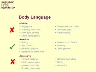 Body Language



 