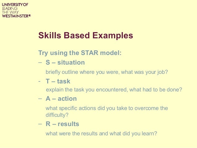 interview techniques star model