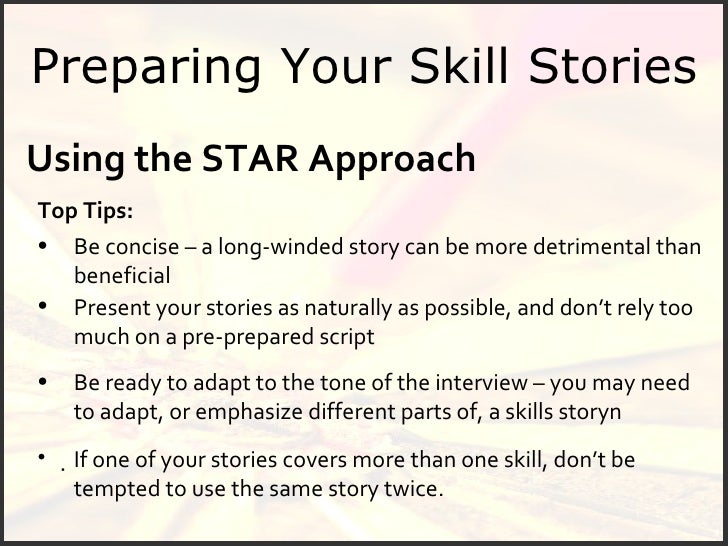 star interview approach