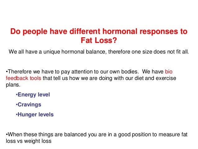 Fat Burning Hormone Balance