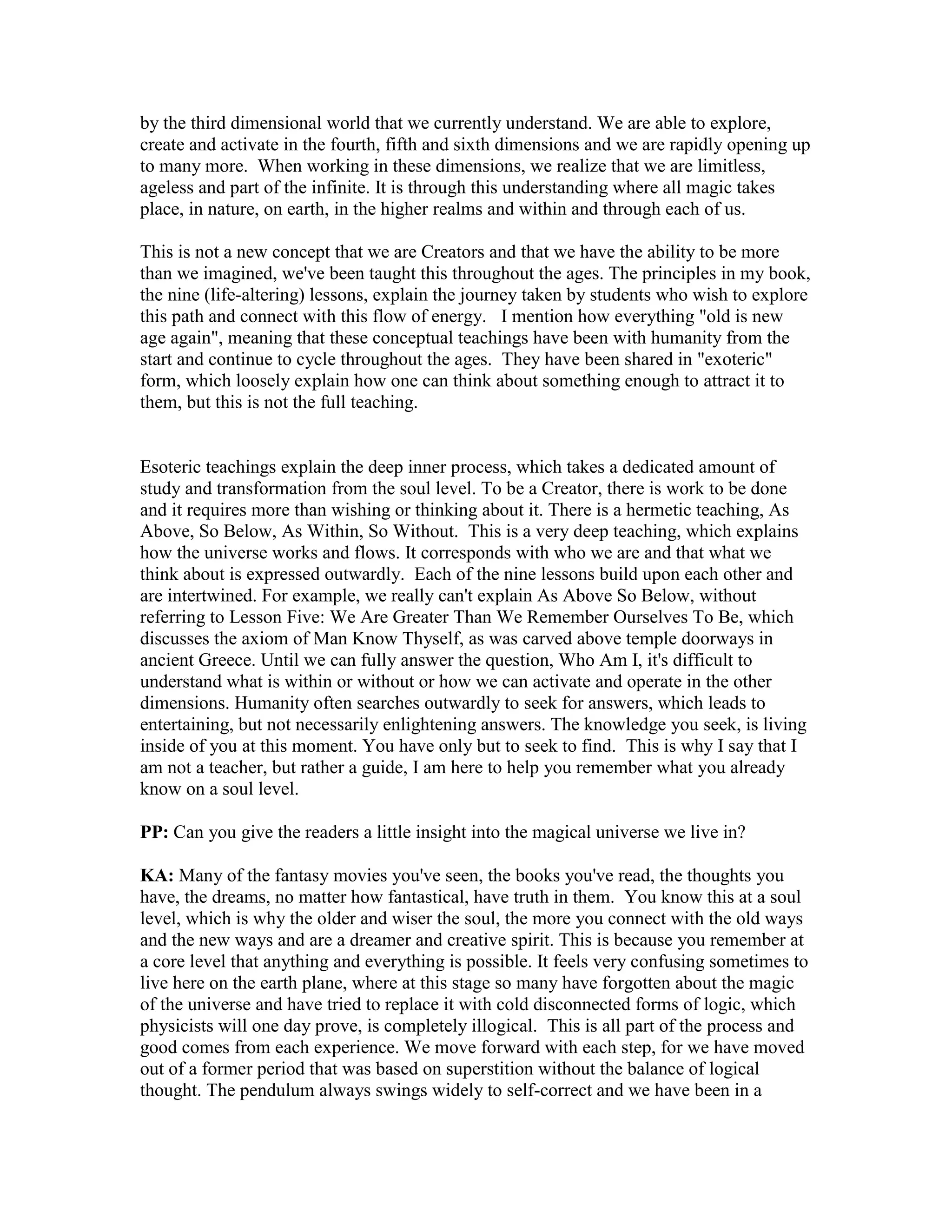 Interview With Kala Ambrose