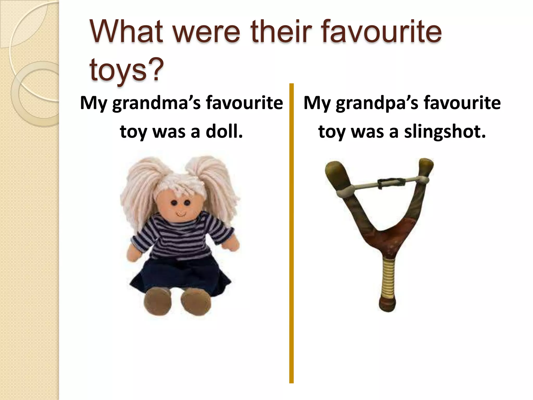 Interview With My Grandparents Ppt