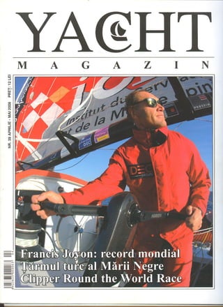 Interview yacht magazine 2008